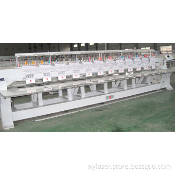 Multi Head Industrial Flat Embroidery Machine Computerized